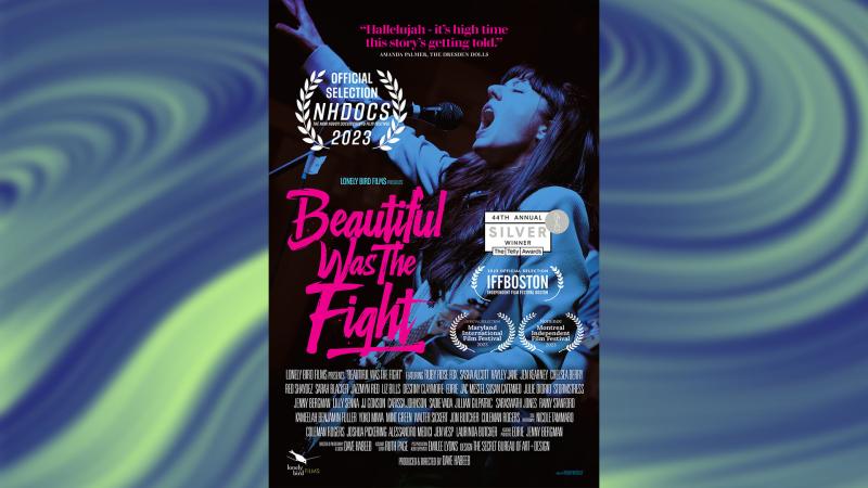 The cover of the documentary Beautiful Was the Fight.