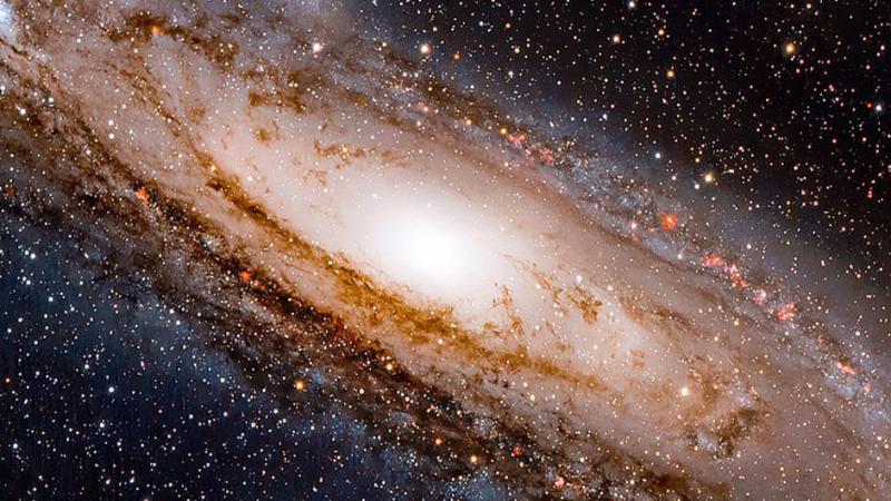 An image of a spiral galaxy.