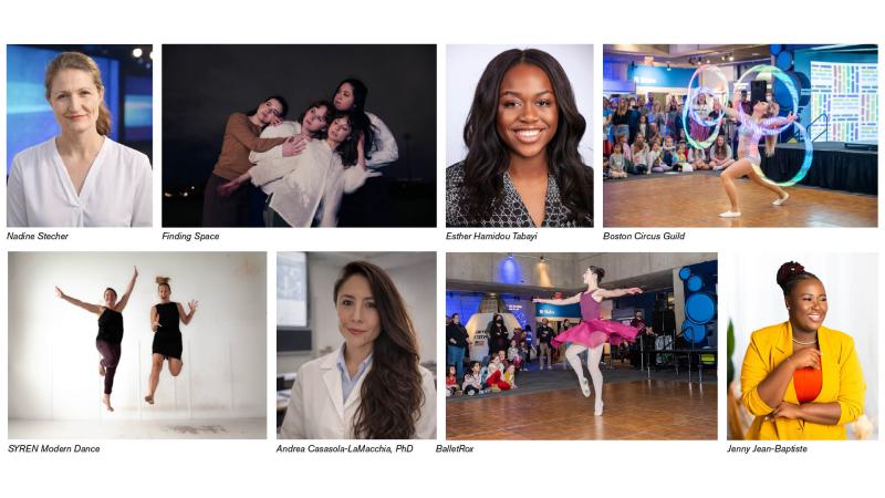 Speakers and Performers featured in the 2026 Women's History Month Celebration at the Museum of Science, Boston.
