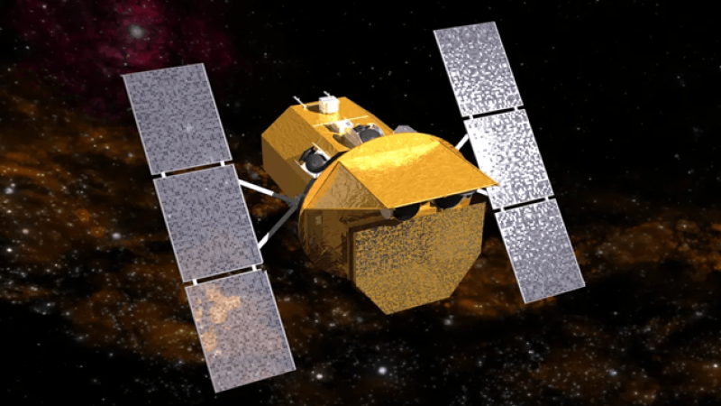 An artist’s depiction of the Neil Gehrels Swift Observatory. Credit: NASA