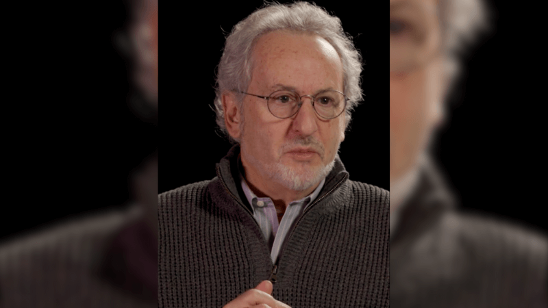 Donald E Ingber on a black background