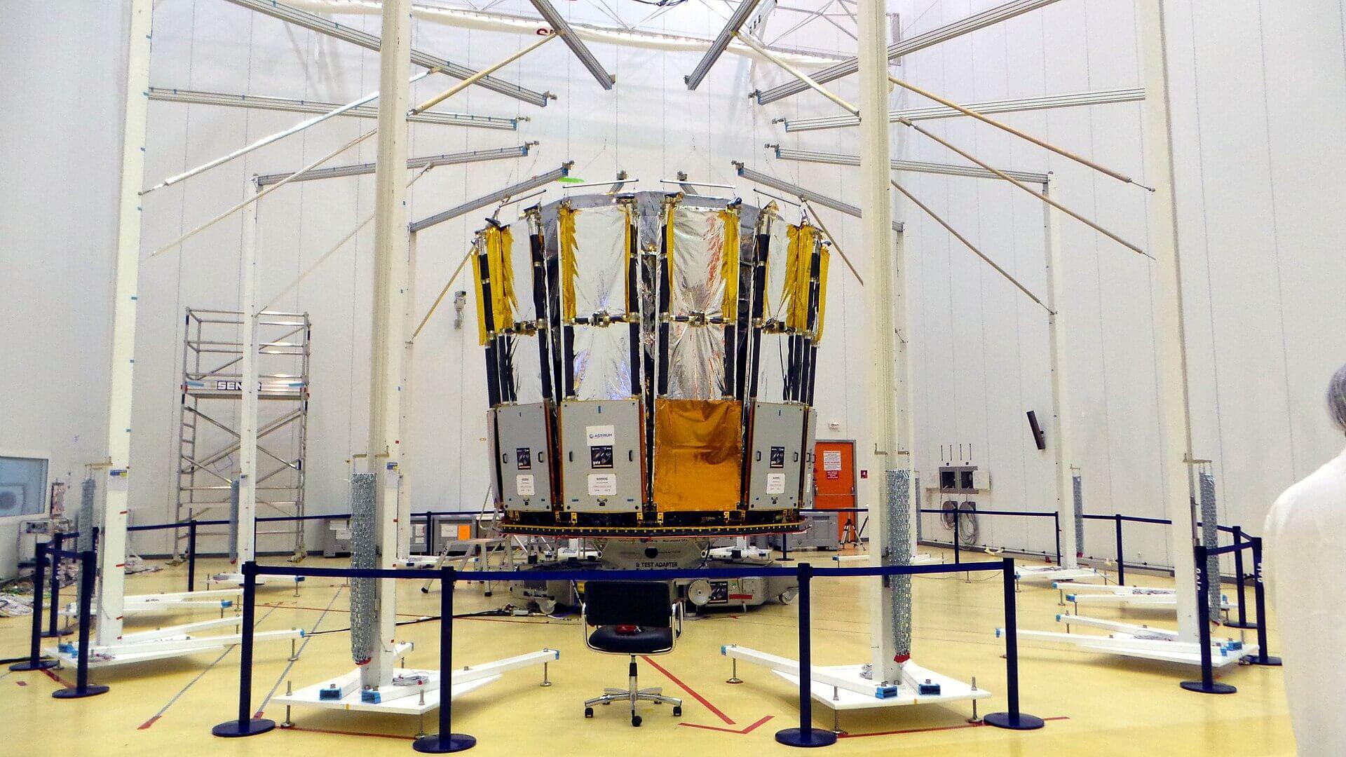 Gaia under construction. Credit: Montserrat Boix