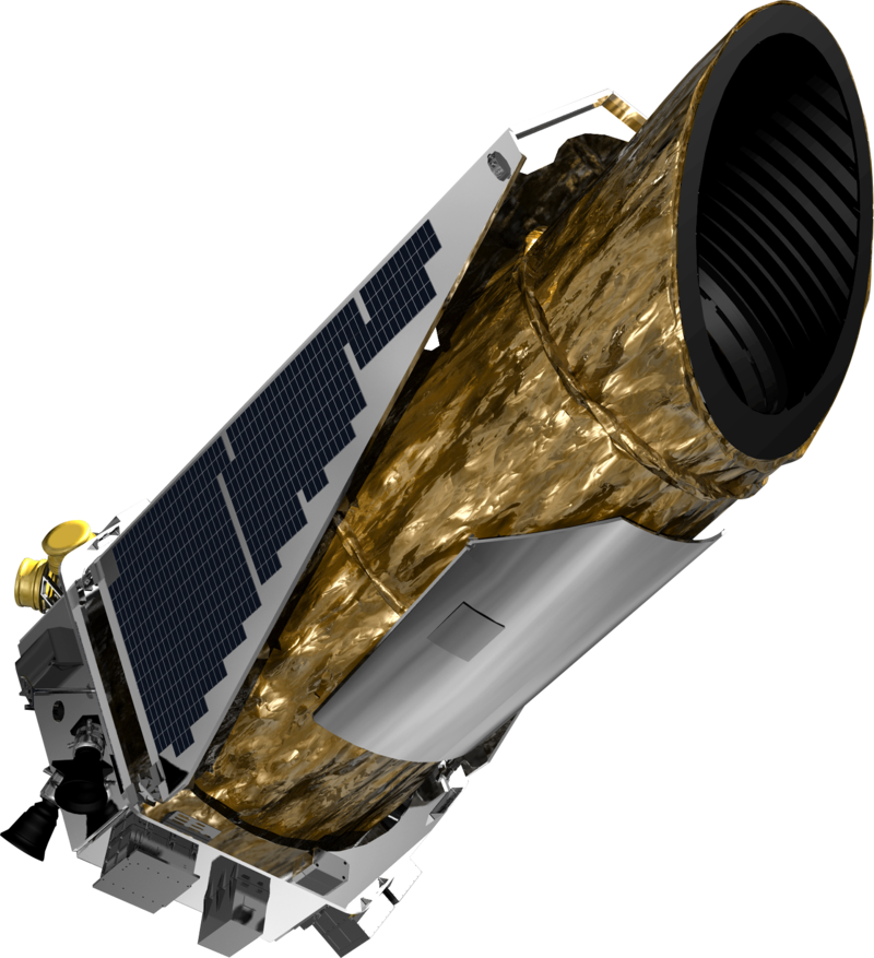 An artist’s illustration of the Kepler Space Telescope. Credit: NASA