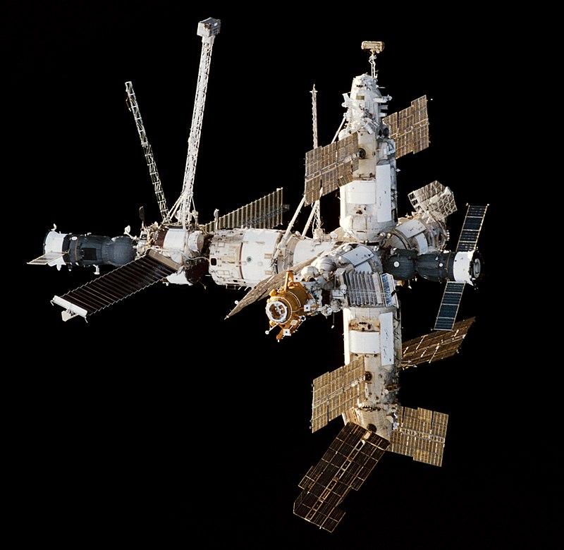 Mir, the first multi-modular space station. Credit: NASA
