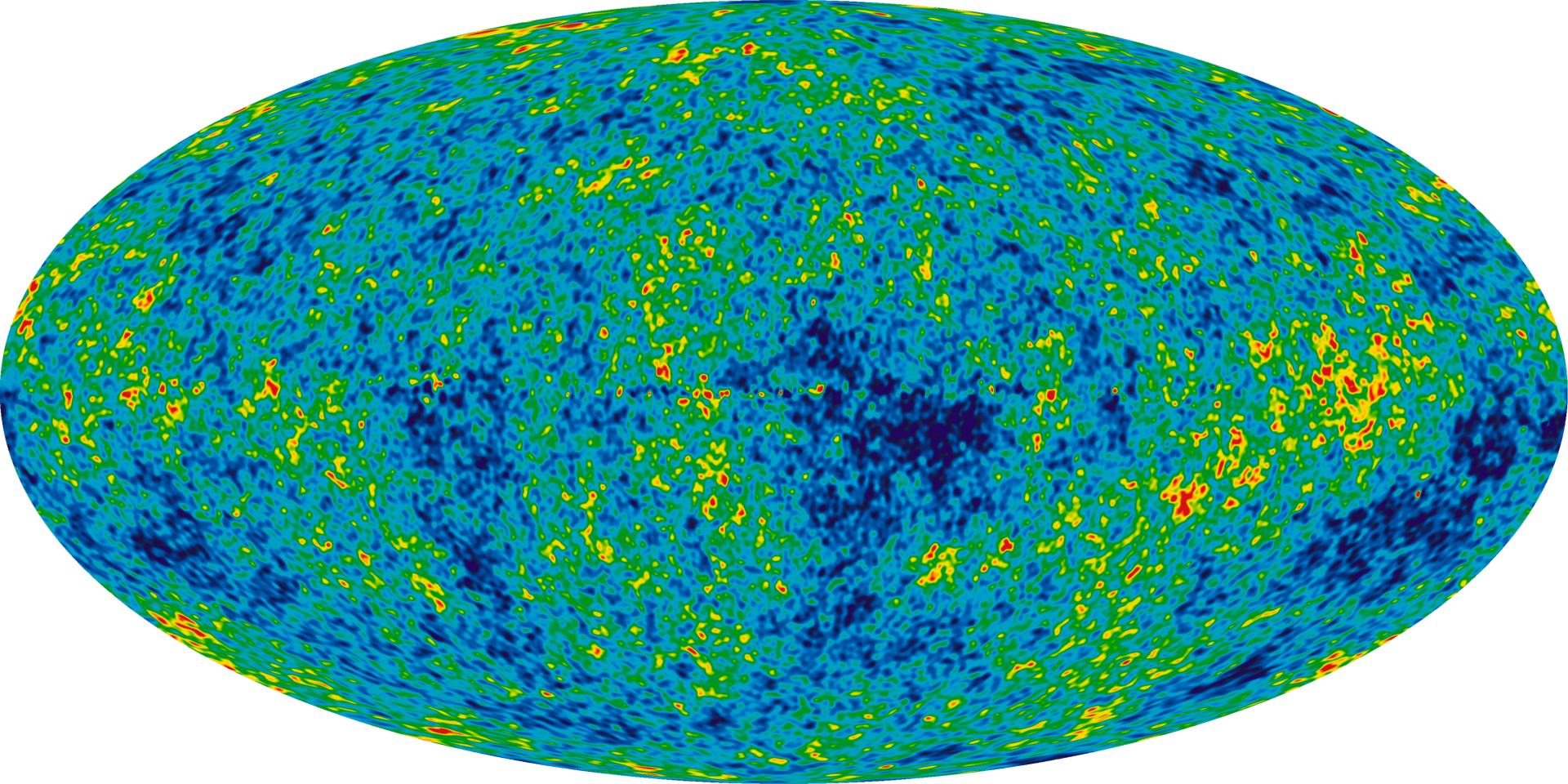 The Cosmic Microwave Background as mapped by the WMAP mission. Credit: NASA/WMAP Science Team
