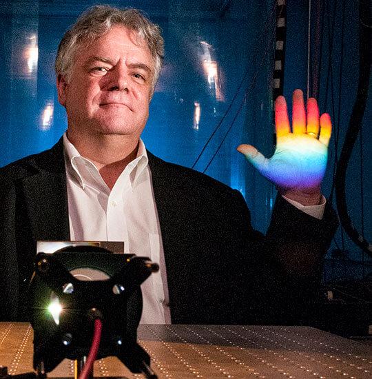 Dr. Andrew Szentgyorgyi is leading the G-CLEF team. Credit: Harvard-Smithsonian Center for Astrophysics
