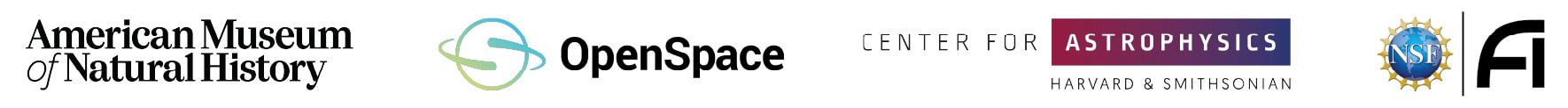American Museum of Natural History, OpenSpace, Center for Astrophysics, and NSF | FI