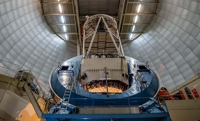 The Dark Energy Spectrographic Instrument is a major player in helping us gain new insights into what dark energy is and how it works. Credit: DOE