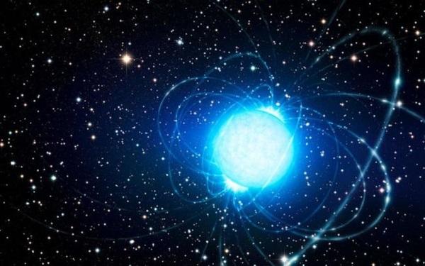 An artist’s image of a magnetar. Credit: ESO/L. Calçada