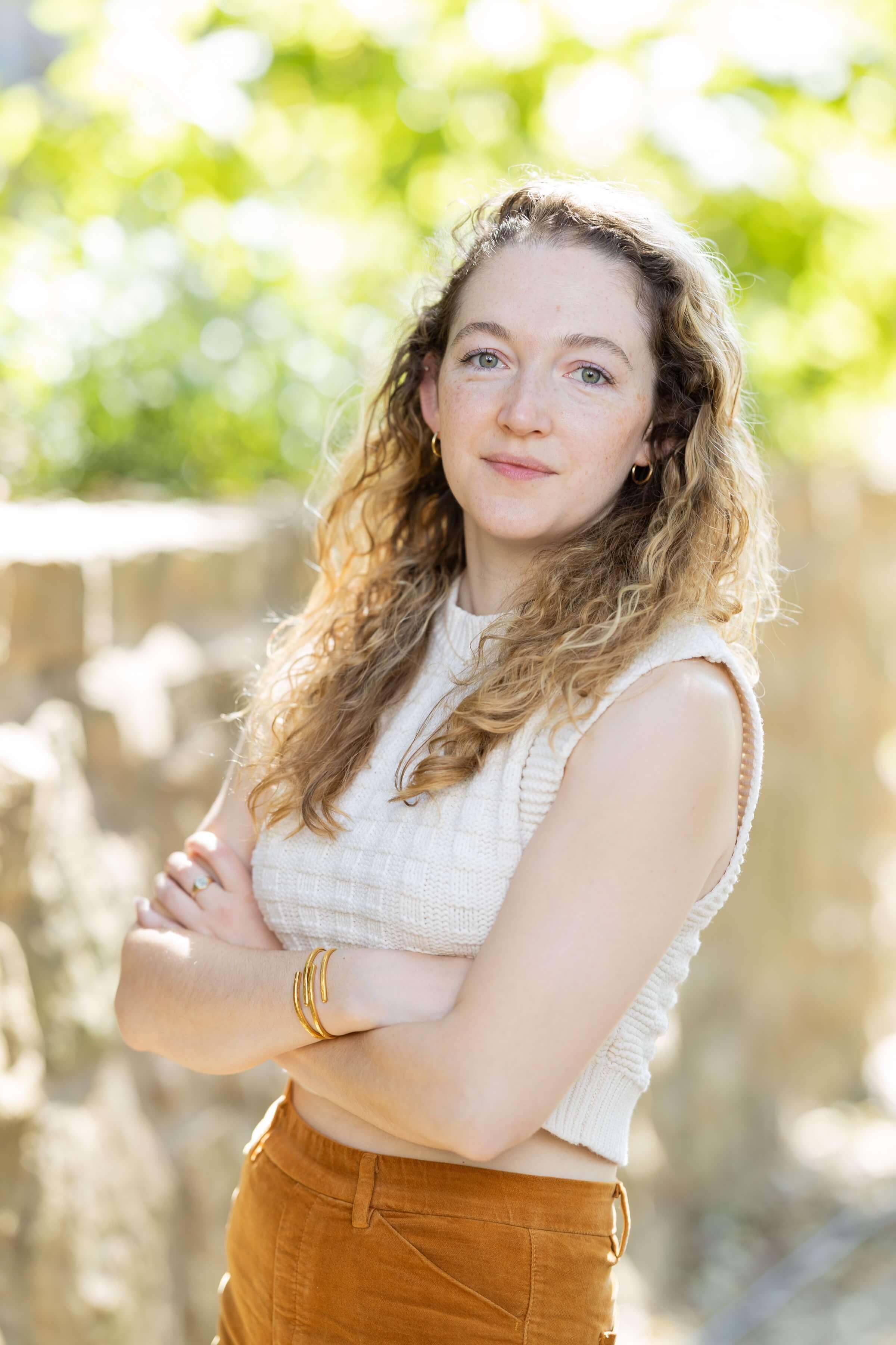 Dr. Ariel Ekblaw originally came up with the idea for the TESSERAE technology as her PhD thesis. Credit: Aurelia Institute