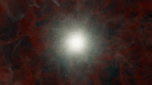 As the remants of M31-2014-DS1 continue to evolve, the bright, hot area in the core immediately surrounding the black hole should become more visible. Credit: Ketih Miller, Caltech/IPAC-SELAb